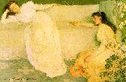 James Abbott McNeil Whistler Symphony in White 3 oil painting